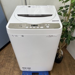 I747 🌈 ジモティー限定価格！ SHARP 洗濯機 （6.0㎏） ⭐ 動作確認済 ⭐ クリーニング済