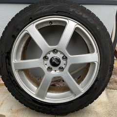 値下げ！　18インチ　スタッドレスタイヤアルミホイールセット！