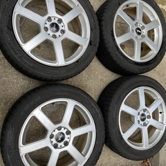 値下げ！　18インチ　スタッドレスタイヤアルミホイールセット！