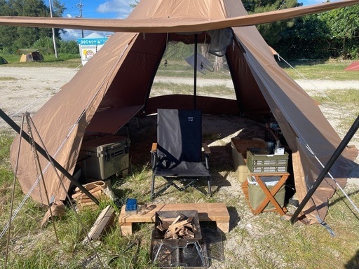 TENT FACTORY TF-TCP6RG ︎ ✩ R/cr ワンポールテント Double,TC
