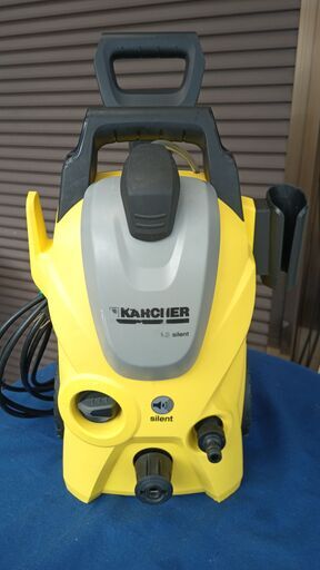 【引取限定】ケルヒャー(Karcher) 高圧洗浄機 K3 サイレント プラス ベランダ(50Hz) 中古】