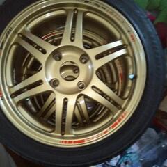 値下げしましたダウンヒルSP 100 4穴 7J 16インチ インセット42