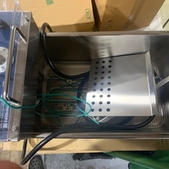 MMF-82B 【ニチワ】 卓上電気ミニミニフライヤー 8L バスケットタイプ 幅250×奥行456×高さ195(mm) 【業務用/新品】