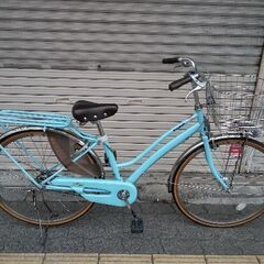 [Panasonic]Ann(アン)26吋 ファッションサイクル シングル/LEDオート(ライトブルー)