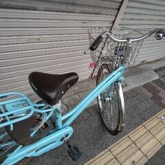 [Panasonic]Ann(アン)26吋 ファッションサイクル シングル/LEDオート(ライトブルー)