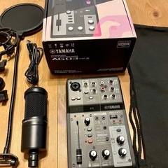 【ほぼ未使用】AG03MK2 × AT2020 配信機材セット