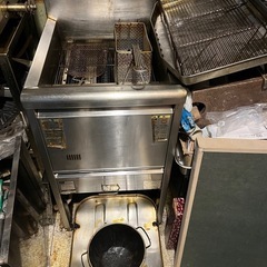 業務用フライヤー、LPガスフライヤー、フライヤー、フライドポテト