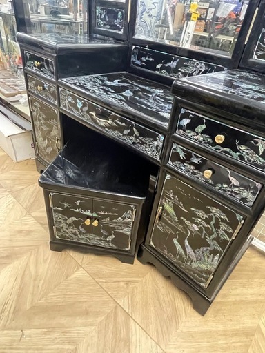 0008 螺鈿の鏡台