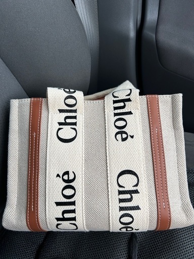 Chloeロゴトートバッグ