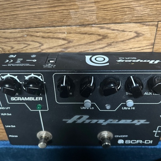 ヘッドフォン ampeg  SCR-DI