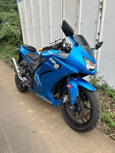 ニンジャ250R EX250K 社外マフラー　即乗り出し可能