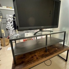 REGZA 37V テレビ・テレビ台・テーブル 3点セット