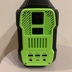 ポータブル電源☆大容量 災害 防災グッズ アウトドア 288W/h 80000mAh