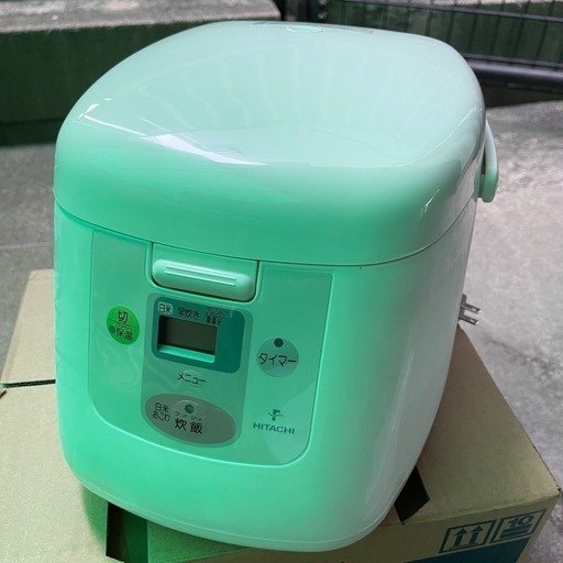 日立　炊飯器未使用品　レトロ家電