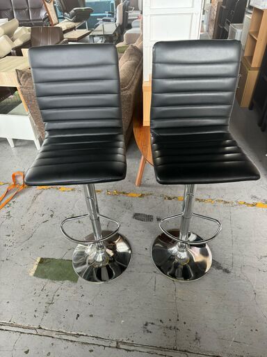 大阪❗️♻️エコマックス♻️配送も可⭕️「S622」⭐️カウンターチェア2個セット