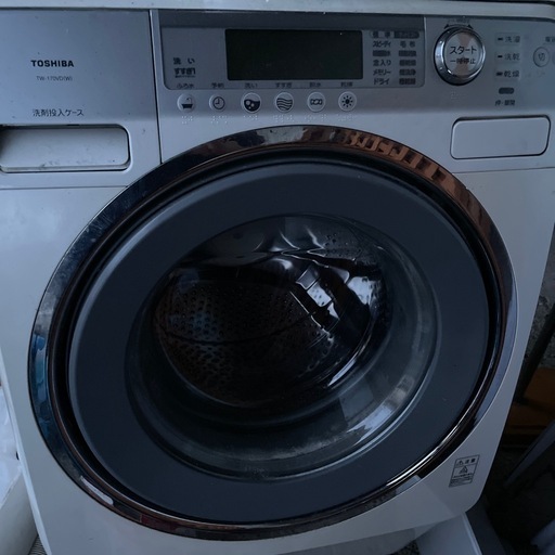 ドラム式洗濯乾燥機 左開き TOSHIBA ホワイトTW-170VD(W)