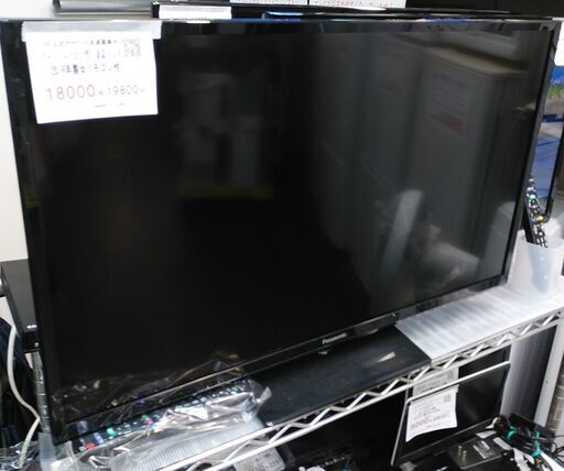 3か月間保証☆配達有り！18000円(税抜）パナソニック 32型 液晶テレビ リモコン付き 2019年製