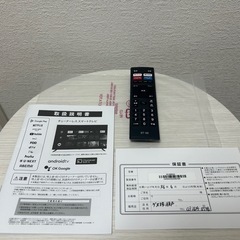 超美品/Google スマートTV43V型(Android内蔵)完品