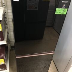 SHARP シャープ 冷蔵庫 SJ-GD14D プラズマクラスター つけかえどっちもドア ピュアブラック 2019　ダークブラウン クリーニング済 堺市 石津 2019年製 一人暮らし　新生活　冷蔵庫 137L ガラストップ クリーニング済 堺市 石津【ジャングルジャングルサカイ石津店