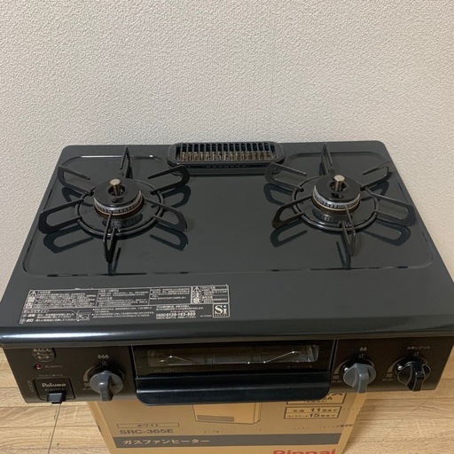 パロマ LPガス用ガスコンロ IC-S37K-L  左強火力 2019年製
