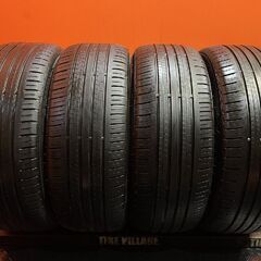 DUNLOP EC300+ 215/50R18 18インチ 夏タイヤ 4本 20～22年製 バリ溝 ヤリスクロス CX-3 audi/Q2等　(KTM132)