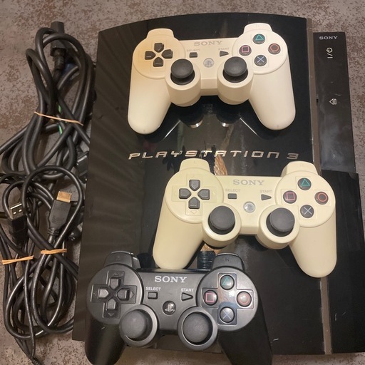 ★ＰＳ３★初期型CECHA00★６０GB★コントローラー３個★