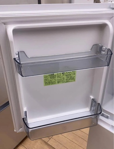 新品　シャープ　冷蔵庫　152L SJ-D15K-W