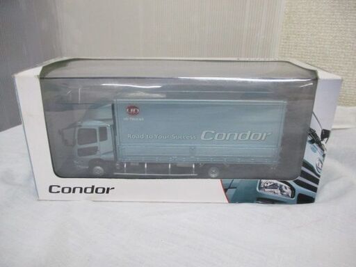 GΣ30 ミニカー 日産 UD Condor コンドル ウイング トラック 検：ニッサン NISSAN 大型 中型 10t 4t モデルカー ウィング車 模型 非売品