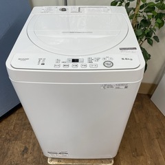 I635 🌈 ジモティー限定価格！SHARP 洗濯機 （5.5㎏） ⭐ 動作確認済 ⭐ クリーニング済