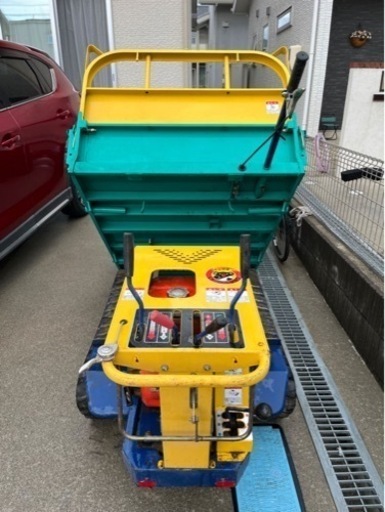 筑水キャニコム中古運搬車BFC615チビクロ手動ダンプ
