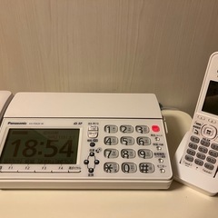 Panasonic KX-PZ620-W 電話機　子機付