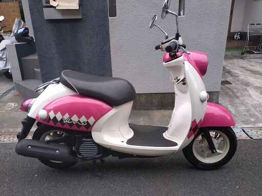 可愛御免】ヤマハ vino-DX(SA54J)4ST-FI車 2016年式! 距離浅め・自賠付!