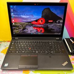 Lenovo Thinkpad P53 4K T2000 タッチ i7 32GB 大画面 大容量 高性能