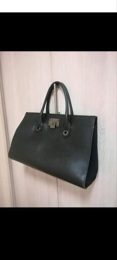 JIMMY CHOO　オールレザー　ハンドバッグ