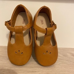 【美品】ZARA キッズ フォーマルシューズ バレエシューズ 1...