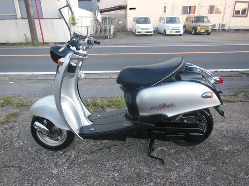 YAMAHA 2st VINOビーノ ブラック ダークグレ- セル始動 メーター