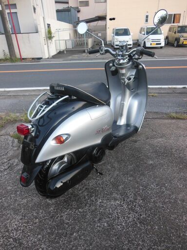 YAMAHA 2st VINOビーノ ブラック シルバー セル始動 メーターオーバー