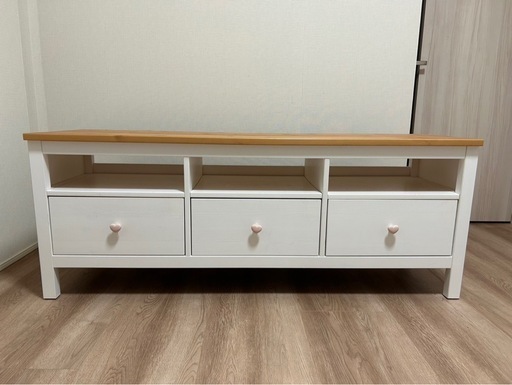 【受渡決定】テレビボード　IKEA イケアヘムネス　HEMNES