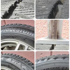値下げ交渉無し すぐ履けます 良品中古! ブリヂストンVRX3 205/60R16 8分山 2022年製造 期間限定おまけアルミホイール付き BRIDGESTONE 114.3 ステップワゴン ノア ヴォクシー 