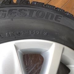 ★フォルクスワーゲン純正アルミホイール + BS製スタッドレス 4本セット★