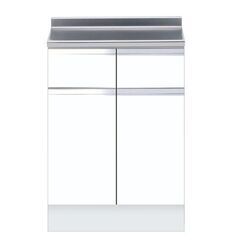 ④【新品/未開封品】onedo/ワンド ハイトップ 調理台 ホワイト W60D55H85cm KTD5-85-60T-SW 引き取り限定 神奈川県横須賀市 建築/キッチン