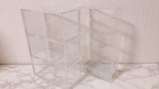 無印良品クリアケースセット