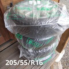 ★フォルクスワーゲン純正アルミホイール + BS製スタッドレス 4本セット★