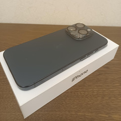 iPhone15Pro 128GB ブルーチタニウム（iFaceケース付き）