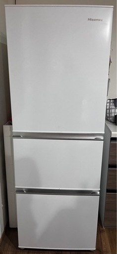 【28日引取り限定】ハイセンス　冷蔵庫　2020年製　282L