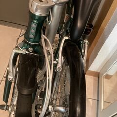 Canon EFS 18-135mm レンズ-DAHON　折りたたみ自転車（緑）