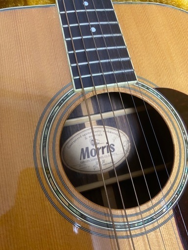 Morris アコースティックギター W30劇鳴り 愛用メンテ品 ダダリオ新弦