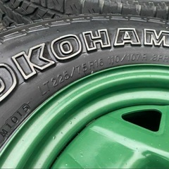 ジオランダーA/T-S 225/75R16 ジムニー純正鉄ホイール