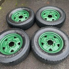 ジオランダーA/T-S 225/75R16 ジムニー純正鉄ホイール