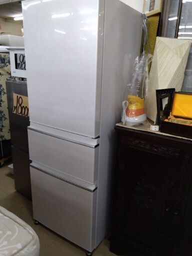 2021年超極上美品　大容量330L　省エネ　自動製氷器搭載　高性能　三菱　冷蔵庫